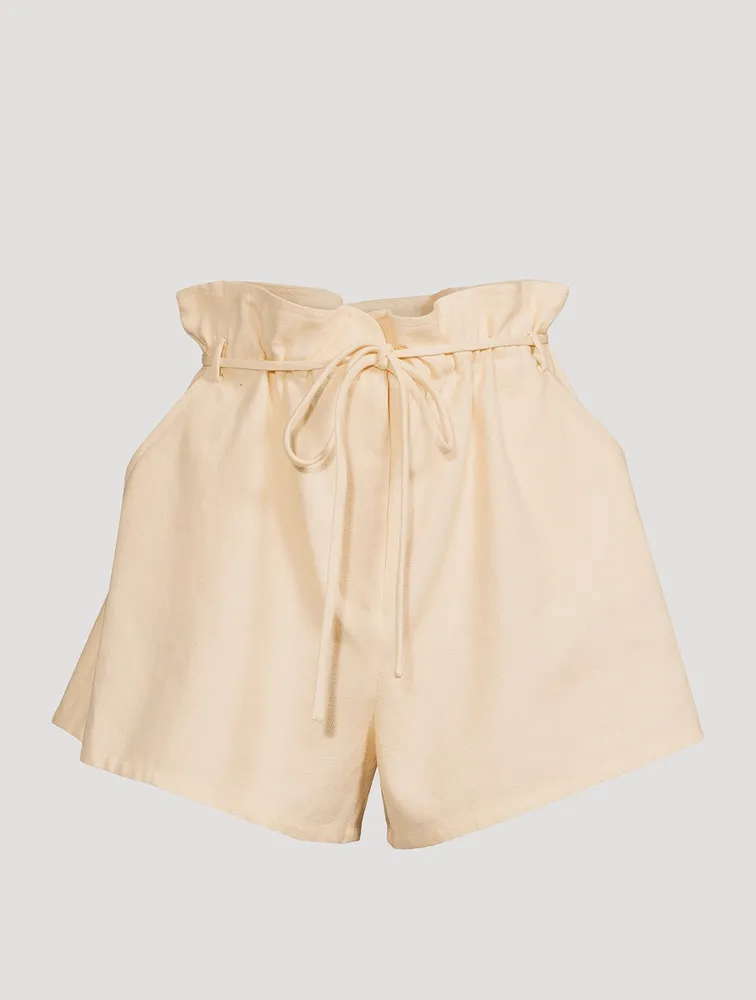 BASH Joa Paper Bag Shorts