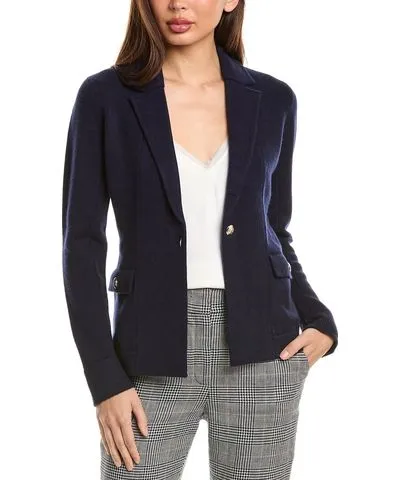 Bruno Magli Wool & Cashmere-Blend Sweater Blazer