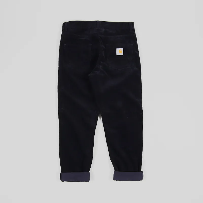 Carhartt WIP Newel Pant Dark Navy Coventry Corduroy