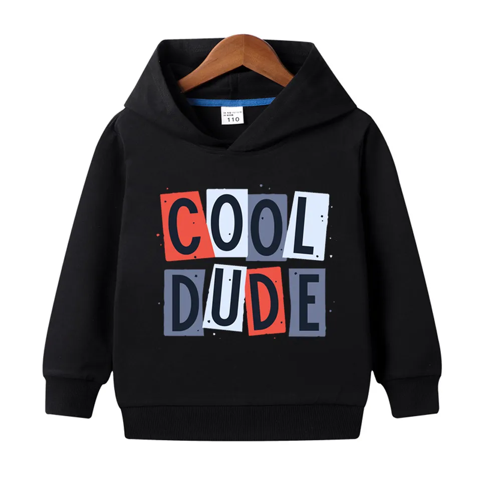 Cool Dude Printed Hoodies For Kids - Deal20one