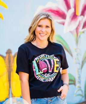 For The Love Of The Game Football Tee