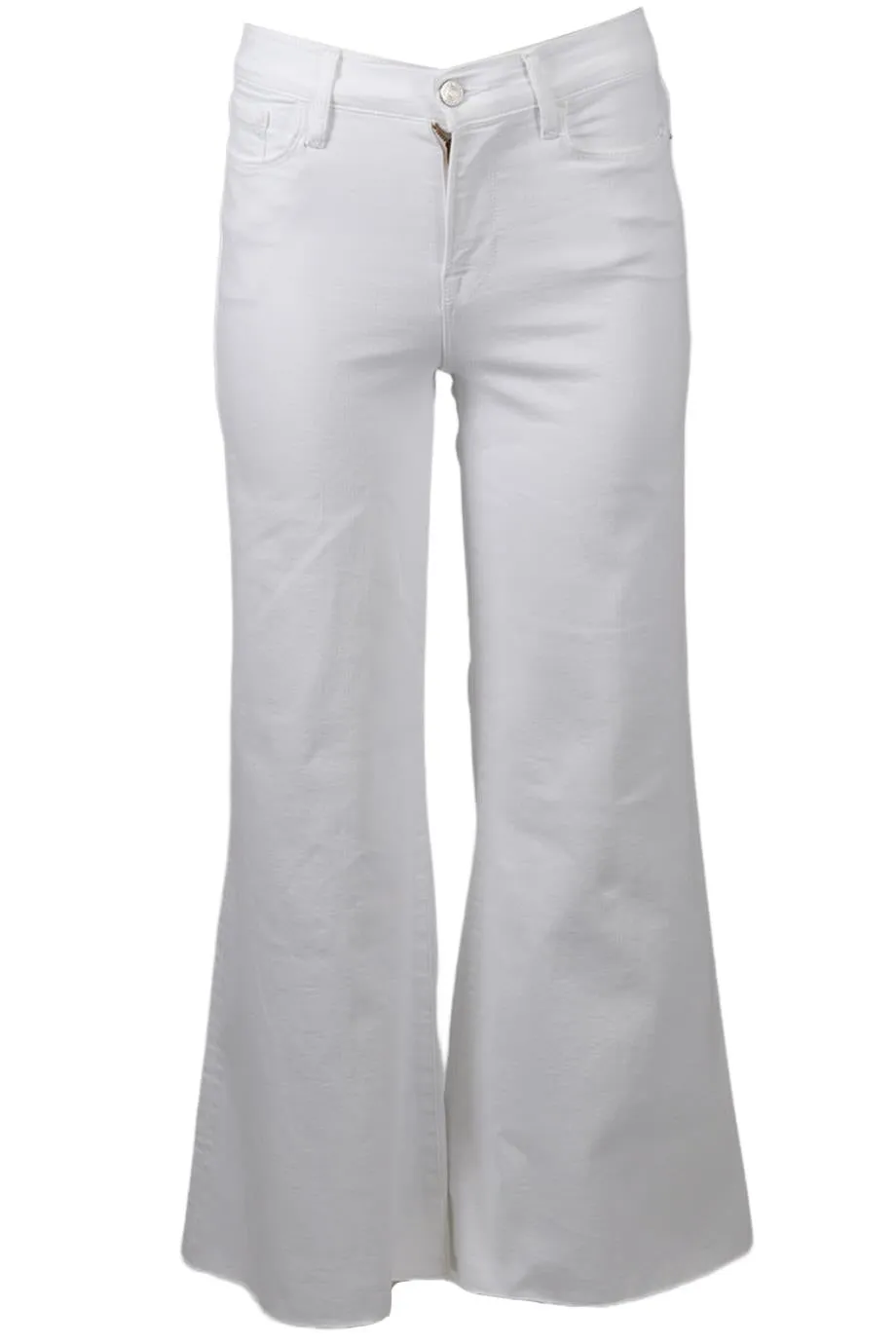 FRAME HIGH RISE WIDE LEG JEANS W26 UK 8