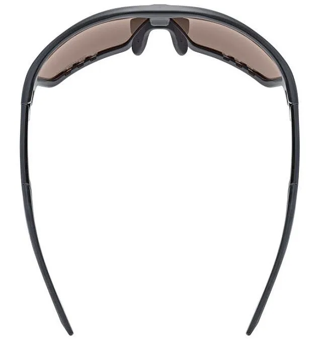 glasses Uvex Sportstyle 706 CV - Black Matt/Mirror Green