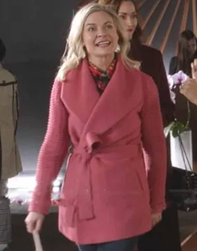 Good Witch S07 Kylee Evans Pink Coat | Stephanie Borden Pink Coat