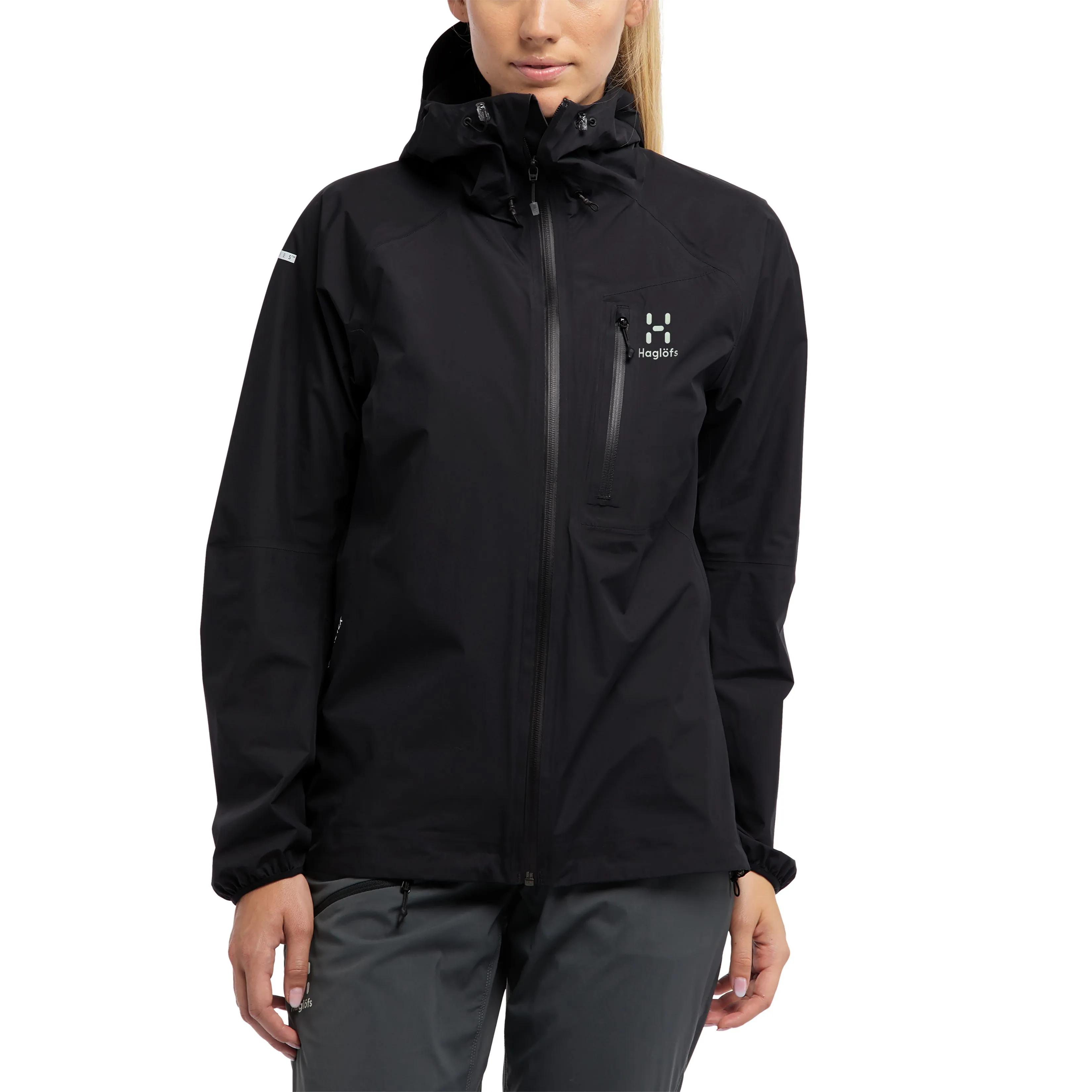 Haglöfs L.I.M Jacket Women's True Black | Buy Haglöfs L.I.M Jacket Women's True Black here | Outnorth