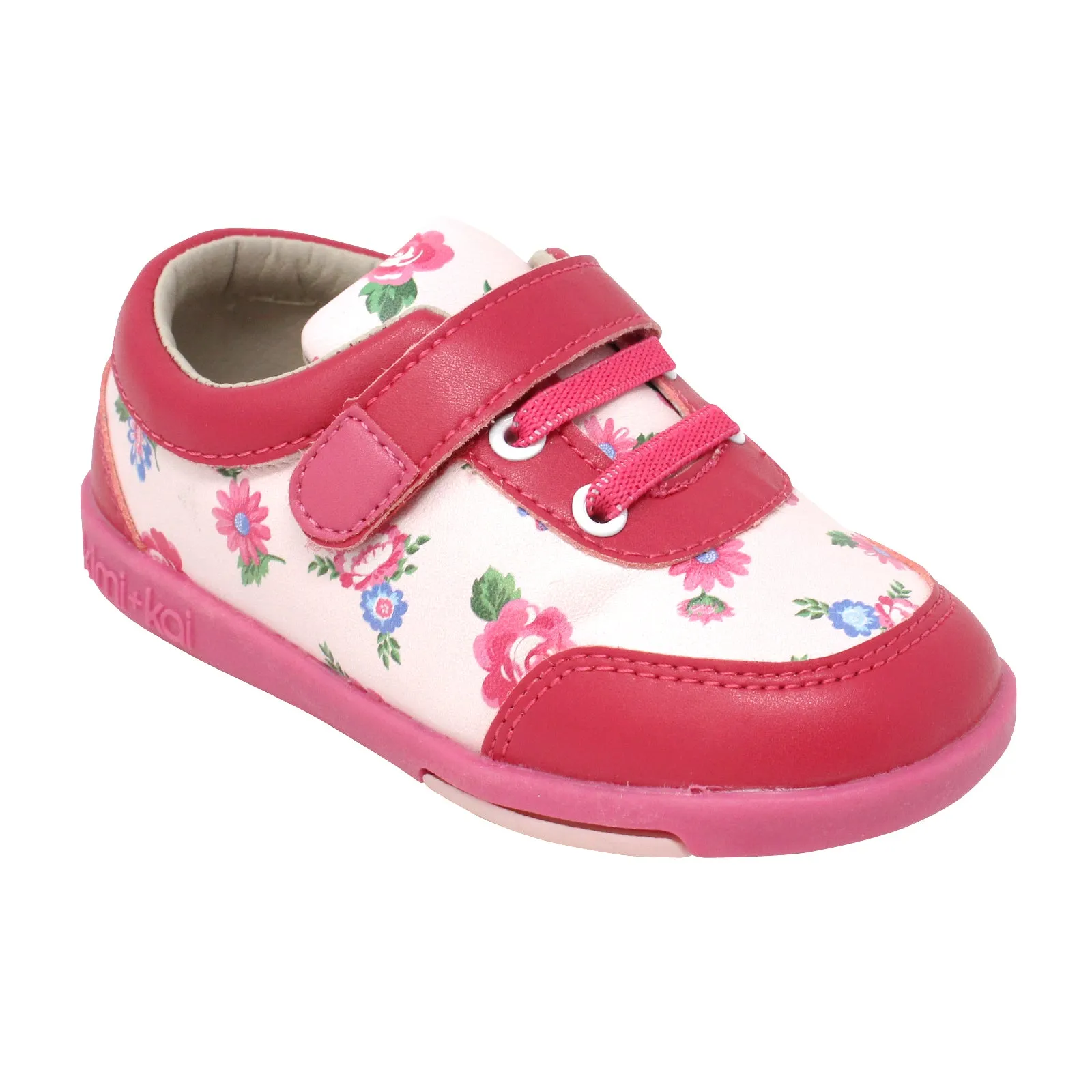 Kimi + Kai Girl's Kloe Floral Sneaker Shoes (First Walker & Toddler)