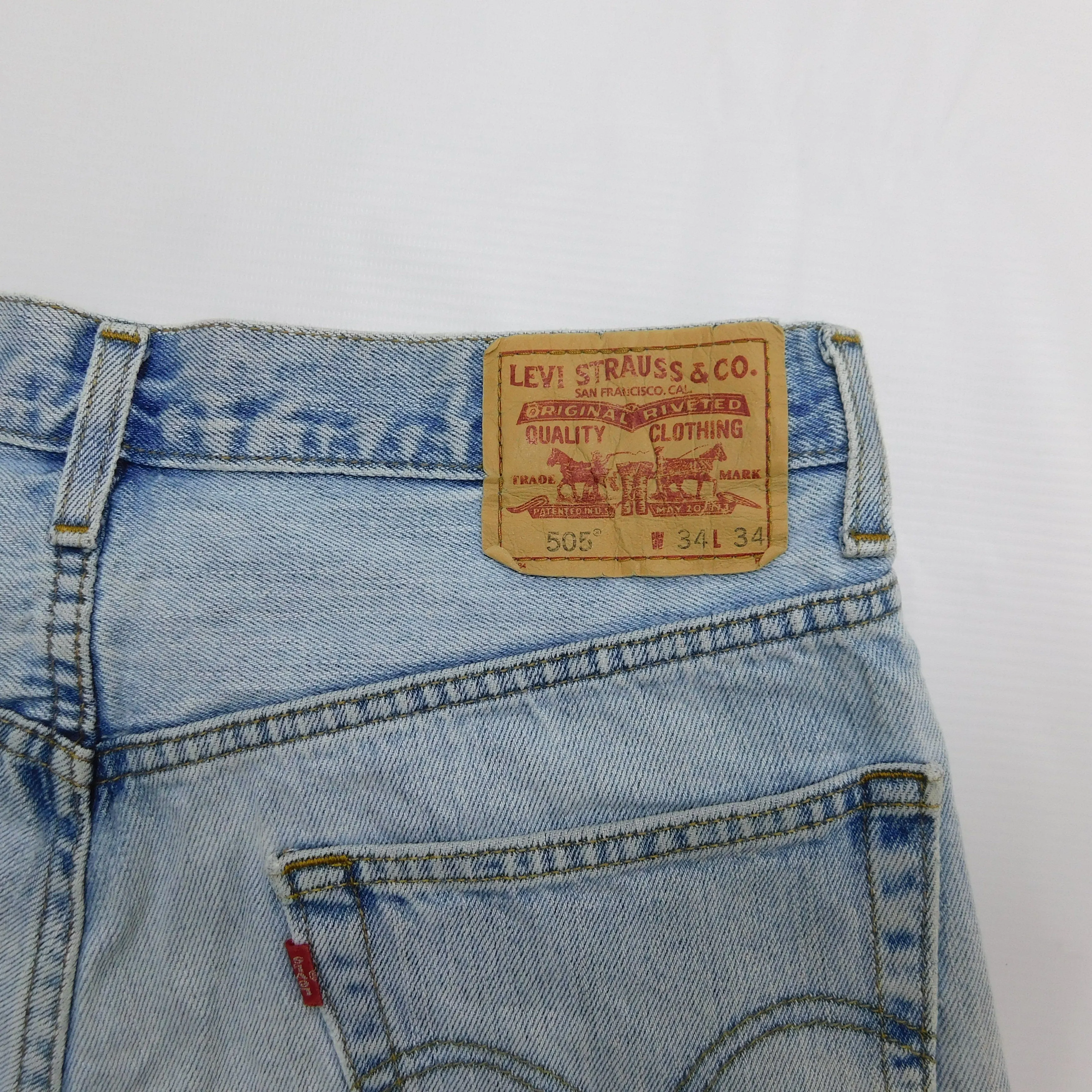 Levi's 505 Blue Jeans
