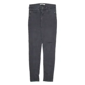 LEVI'S 711 Skinny Womens Jeans Black Regular Skinny W26 L32