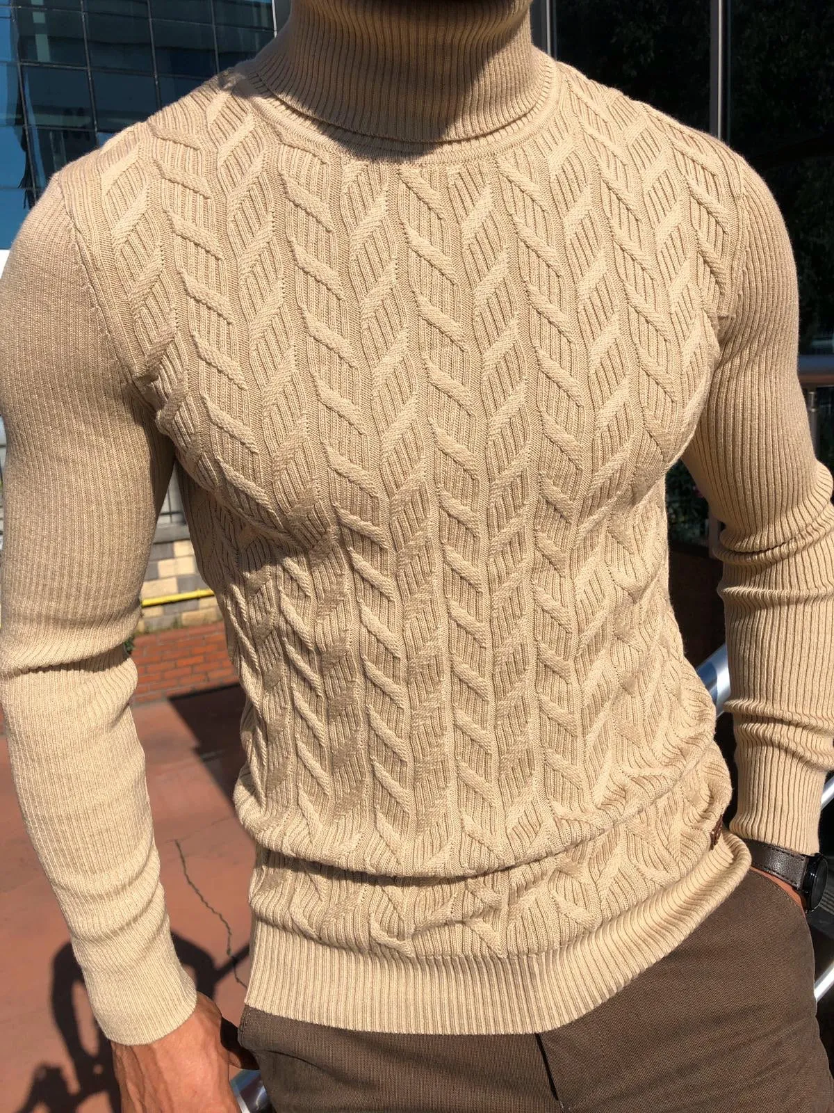 Marina Slim Fit Turtleneck Sweater (3 Colors)