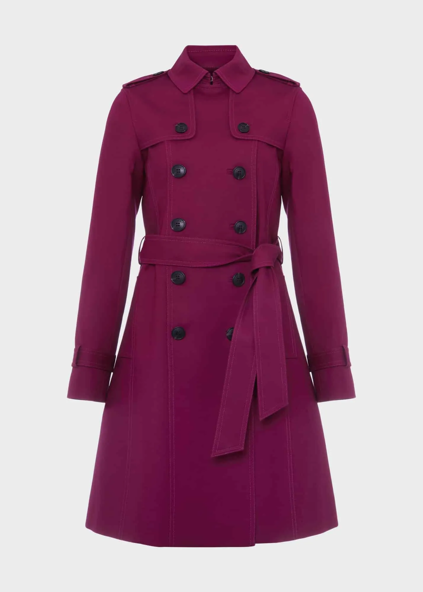 Saskia Shower Resistant Trench Coat 