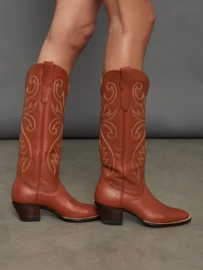 THE ALPINE BOOT - BROWN