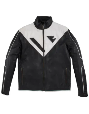 White and Black Superman Beyond Leather Jacket - UJackets